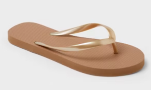 lot 43133 image: Womens Sydney Flip Flop Sandals - Shade & Shore-Size 11