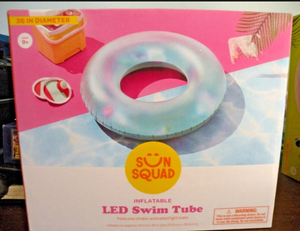 lot 43217 image: Sun Squad LED Light-Up Swimming Tube 36-inch