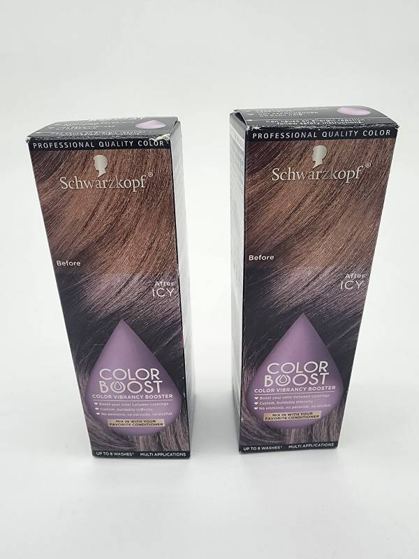 lot 111118 image: NEW 2 Schwarzkopf Color Boost - BLONDE- Hair Color Vibrancy Booster