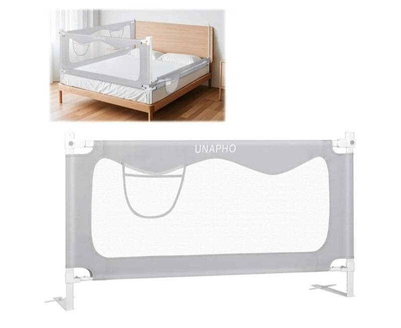 lot 151054 image: Adjustable Bed Rail for Toddlers, 59 inch Guard for Queen, King, Full or Twin 151054