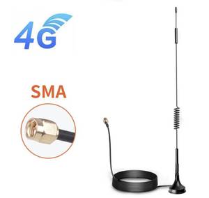 lot 86013 image: NEW Magnetic Sucker Antenna for Car 4G Lte Antenna For Cars With 10ft Cable