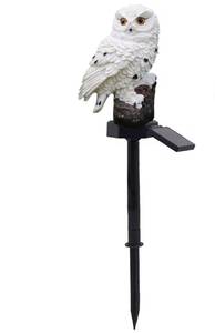 Owl Light Solar Powered Pathway Lawn Led Lights for Landscape Waterproof