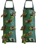 2 PACK 3-Gallon Strawberry Grow Bags Green Grow Sacks