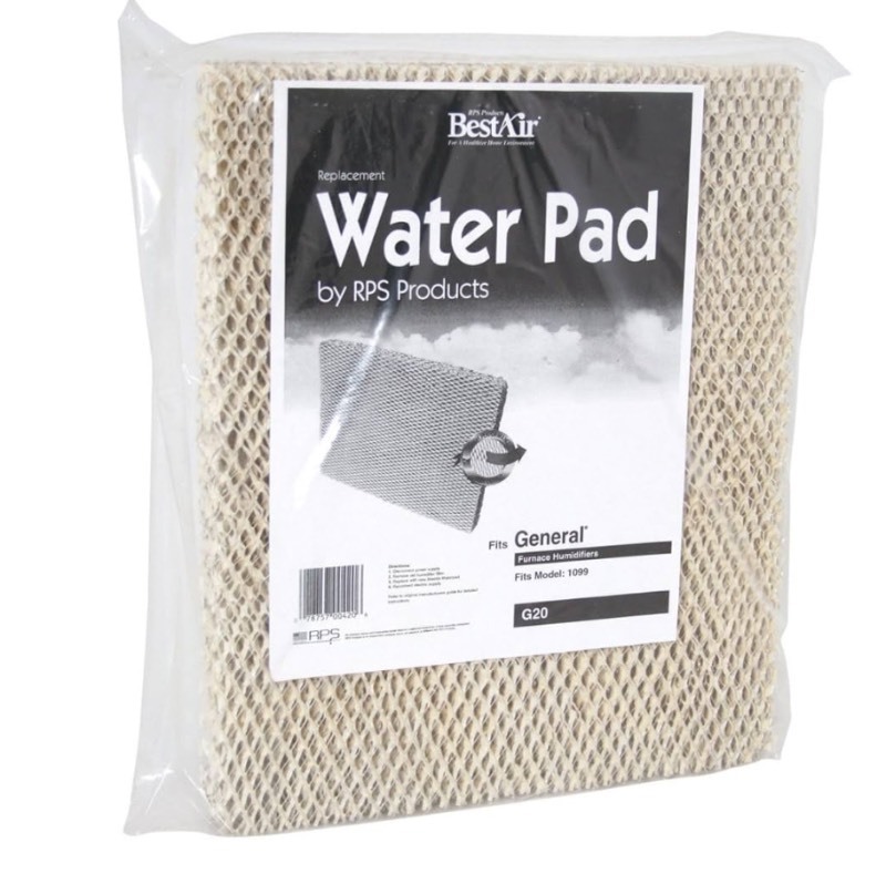 lot 199 image: Pack of 6 Whole House Humidifier Replacement MetalClay Water Pad for General Models