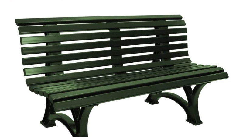 lot 30 image: New inbox CourKoal Park Bench Bank Helgoland 41207 - Great for Personal Gardens or Community Space Retails $260