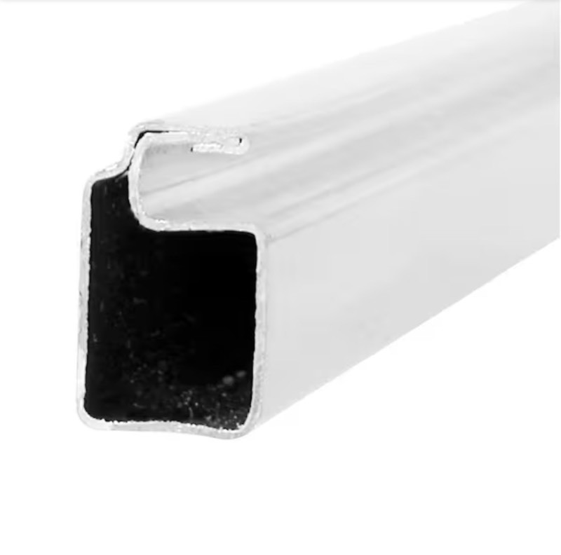 lot 140 image: 38 in. x 34 in. x 72 in. Aluminum Screen Frame in White (20-Pack) Retails $110
