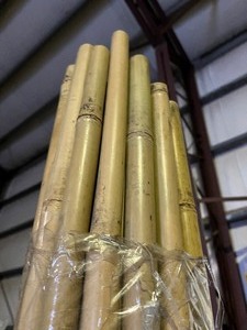 lot 42 image: Extra Large Pieces of Bundle of 8 Bamboo - Great Utility