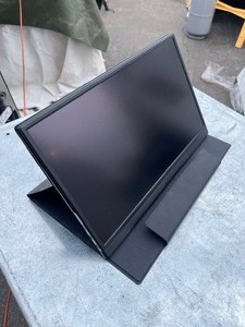 lot 82 image: 14 x 9 Portable Monitor  Great for mobile set ups , Working from the road Etc, Easily connect to Ipads, Phones, Laptops Etc - Comes in protective case
