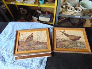 lot 2660 image: Pair of Wildlife Pictures