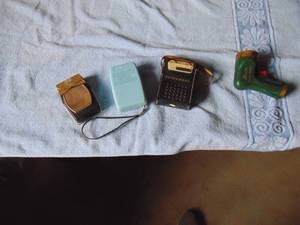 lot 2687 image: Selection of Trnasistor Radios - Telephone Extender and a cool flashlight
