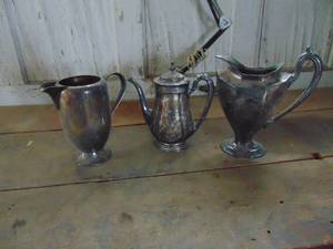 lot 2700 image: Selection of Silverplate - Pitchers
