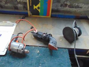 lot 2716 image: Corner Sander - Drill Motor and Orbital BufferPolisher