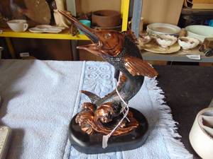 lot 2751 image: Copper Colored Marlin