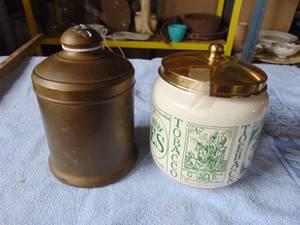 lot 2765 image: Pair of Vintage Tobacco Holders