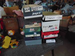 lot 2766 image: 7 pairs of vintage ladies shoes - size 7 and 7.5