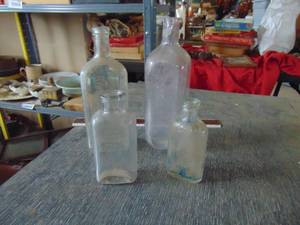 lot 2778 image: Selection of Vintage Bottles - Some Embossed