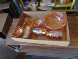 lot 3071 image: Carnival Glass - Selection - 1 Flat