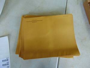 lot 3077 image: Chicago - Rock Island and Pacific Railroad Manilla Envelopes