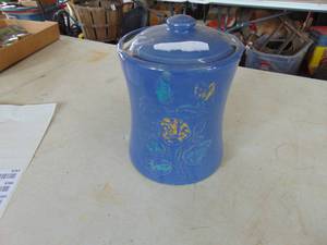 Blue Cookie Jar