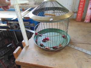 Brass Bird Cage