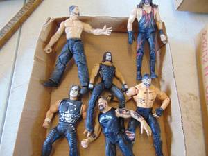 lot 3221 image: Wrestling Figurines