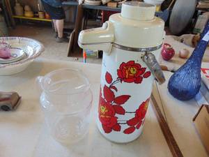 lot 3226 image: Coffee Carafe and MCM Pitcher