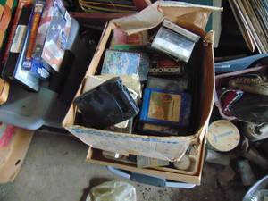 lot 3274 image: All VHS and  8 track Tapes