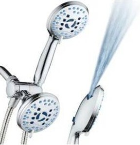 lot 26448 image: Aquacare Shower Combo System with Tub And Tile Power Wash,  Chrome, 2 Pack