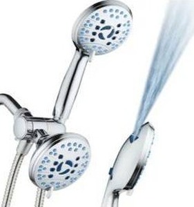 lot 26449 image: Aquacare Shower Combo System with Tub And Tile Power Wash,  Chrome, 2 Pack