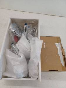 lot 26451 image: Miscellaneous Lot Of Aquacare Shower Combo System with Tub And Tile Power Wash,  Chrome