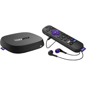 Roku - Ultra 2022 | 4K/HDR/Dolby Vision Streaming Device and Voice Remote Pro with Rechargeable Battery - Black