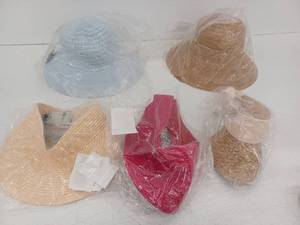 lot 26482 image: SanDiego Hat Company Lot of 5- 3 Visors and 2 Hats