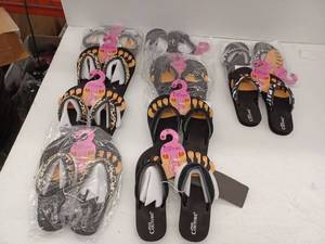 Pedi Couture Pedicure Flip Flops - Lot of 10