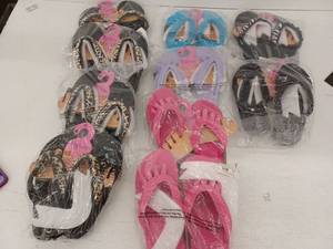 lot 26496 image: Pedi Couture Pedicure Sandals- Lot of 10