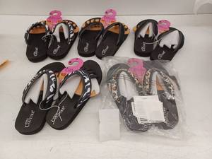 lot 26543 image: Pedi Couture Pedicure Sandals Lot of 5