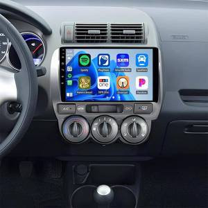 lot 7701 image: Saitedudu Android 14 Car Stereo Radio for Honda Fit Jazz 2004-2010 9 Inch HD Touch Screen with Wireless Carplay Android Auto Navigation GPS WiFi Bluetooth AHD Backup Camera, 464G