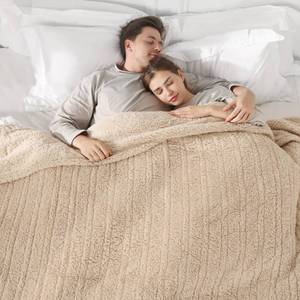 lot 7788 image: ESTINGO Heated Blanket Queen Size, Electric Blanket Queen Size Dual Control with 5 Heating Levels & 10 Hours Auto Off, Fast Heating with Overheat Protection, 84x90, Milk Coffee