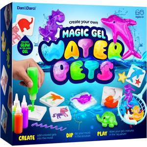lot 7832 image: Dan&Darci Aqua Fairy Water Gel Kit for Kids - Easter Gift - Magic Elf Toy Kits - Waters Pets - DIY Squishy Maker Set - Craft for Kids - Make Your Own Squishies Toys Crafts - Gifts for Boys & Girls