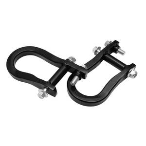 lot 7842 image: HQPASFY Front Bumper Tow Hooks 2Pcs Black Compatible with 2008-2018 Chevy Silverado 1500, GMC Sierra 1500 2019 Chevy Silverado 1500 LD, GMC Sierra 1500 Limited Replaces# 84072463
