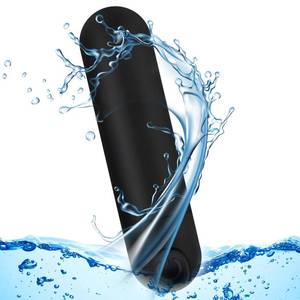 lot 7886 image: Kverg Handheld Electric Back Massager - Mini Waterproof&Rechargeable Handheld Deep Tissue Neck Black