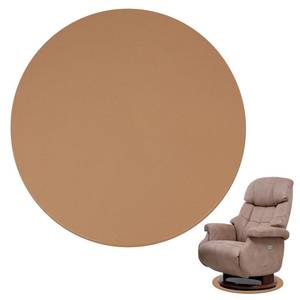 lot 7927 image: Recliner Pads for Hardwood Floors - Round Floor Rubber Mat for Recliners Protects Hardwood & Tile Floors from Scratches, Coffee