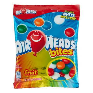 lot 9124 image: case  ORIGINAL FRUIT CANDY BITES, CHERRY, BLUE RASPBERRY, ORANGE, WATERMELON, WHITE MYSTERY