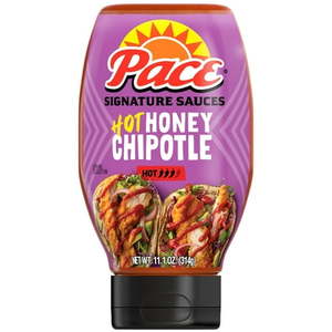 lot 9136 image: Pace Hot Honey Chipotle Signature Sauce  11.1 oz pack of 5
