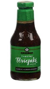lot 9165 image: Kikkoman Teriyaki Sauce, Garlic & Green Onion, 20.5 oz pack of 6