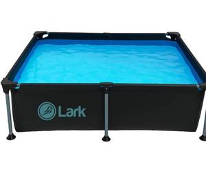 lot 9212 image: Lark 6 ft x 4 ft x 16.5 inches Above Ground Metal Frame Pool