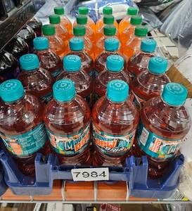 lot 7984 image: Crush Orange 20 oz Soda Bottles (Pack of 12) PLUS Mountain Dew, Baja Cabo Citrus20 Fl Oz bottles (Pack of 12)