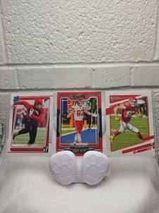 2021 Panini NFL Trading Cards - Travis Kelce & Javian Hawkins Set