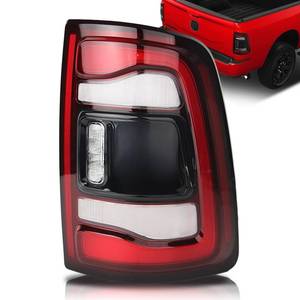 lot 1031 image: calisay LED Taillights Assembly Compatible With 2019-2020 RAM 2500 3500 HD, Black bezel trim Tail Lights wo Blind Spot OEM# 68361718AE, 68361718AA, 68361718AB,Right Passenger Side - Retail $100