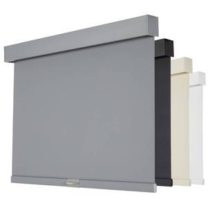 lot 1040 image: Persilux Blackout Roller Blinds for Windows, Cordless Free-Stop Roller Shades with Valance, Thermal Insulated Fabric Window Blinds, UV Protection Shades for Home and Bedroom (Grey,58 W x 72 H) - Retail $109
