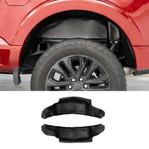 lot 1172 image: Maxzina Rear Wheel Well Liners Compatible with 2021-2025 Ford F150 (Not for Raptor) Rear Wheel Arch Liners PE No Drilling Well Guards Tire Inner Fenders for 2024 F-150 Accessories (2PCS) - Retail $100